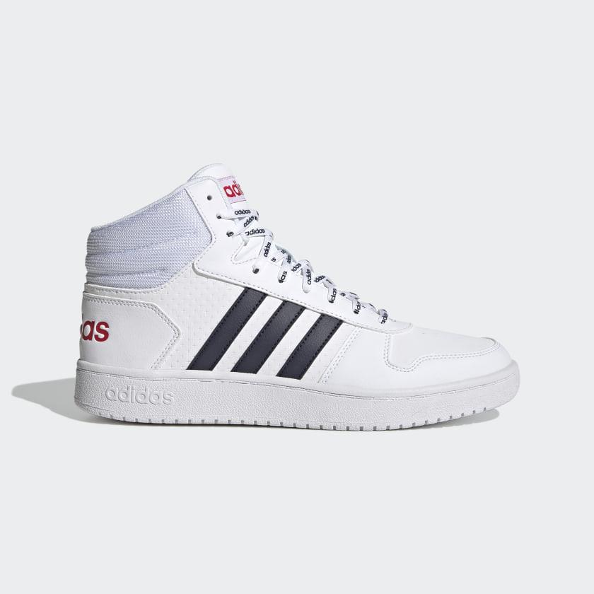 Adidas FY8616 HOOPS 2.0 MID GÜNLÜK SPOR AYAKKABI