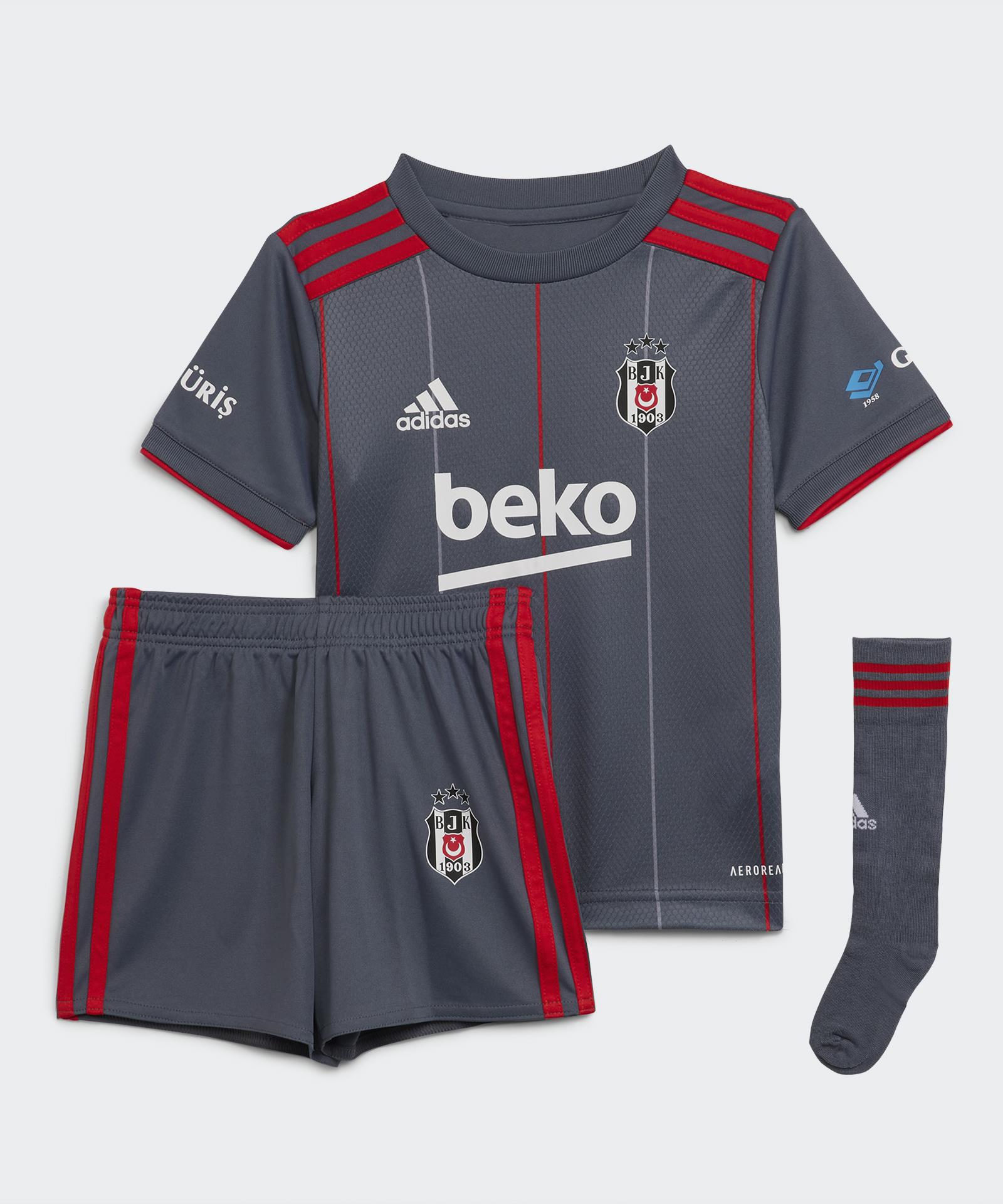 adidas GT9583 BEŞİKTAŞ 2021/22 MİNİ FORMA SET