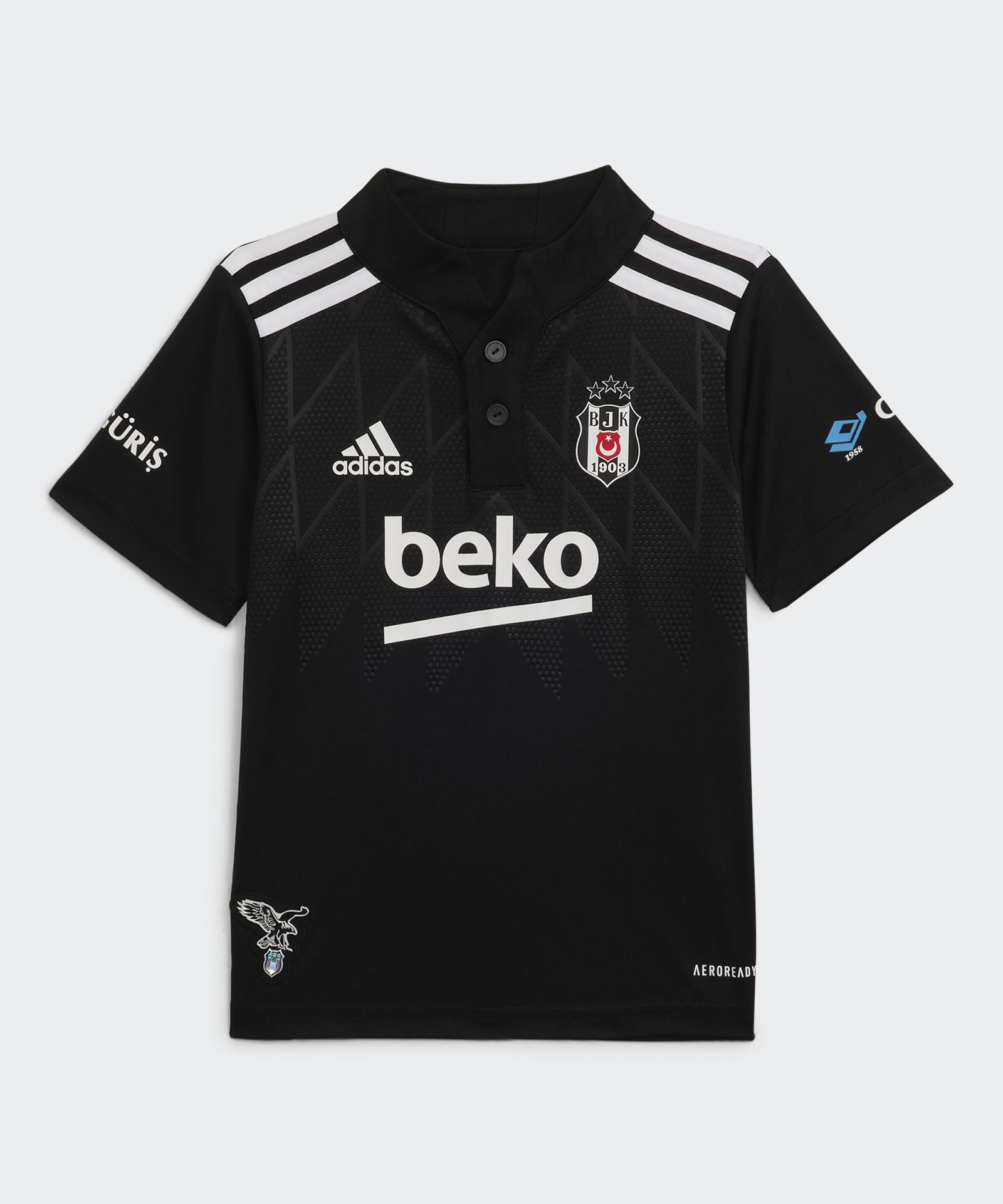 adidas GT9591 BEŞİKTAŞ 2021-22 HOME MİNİ BEBEK FUTBOL FORMA SETİ