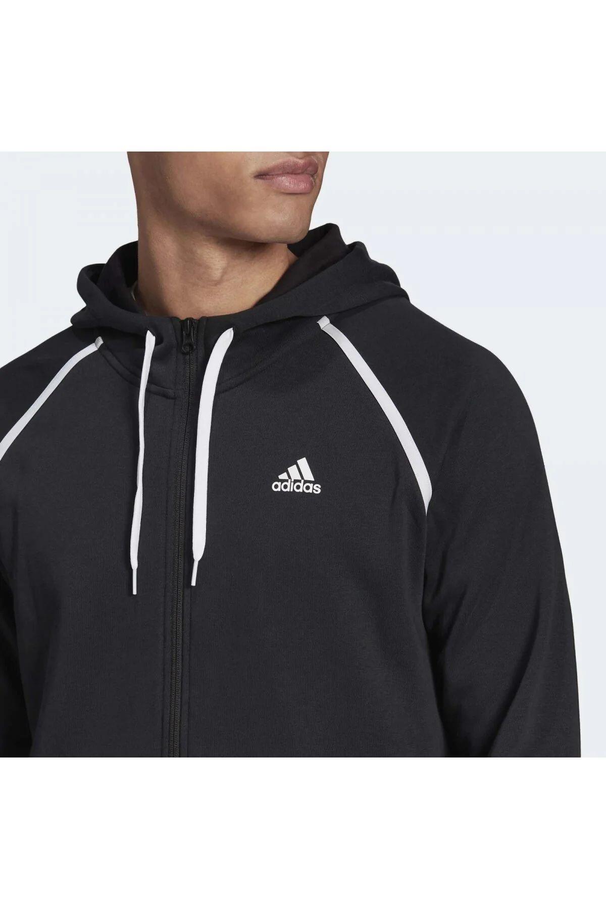 adidas HE2227 MTS COTTON PIP ERKEK EŞOFMAN TAKIMI