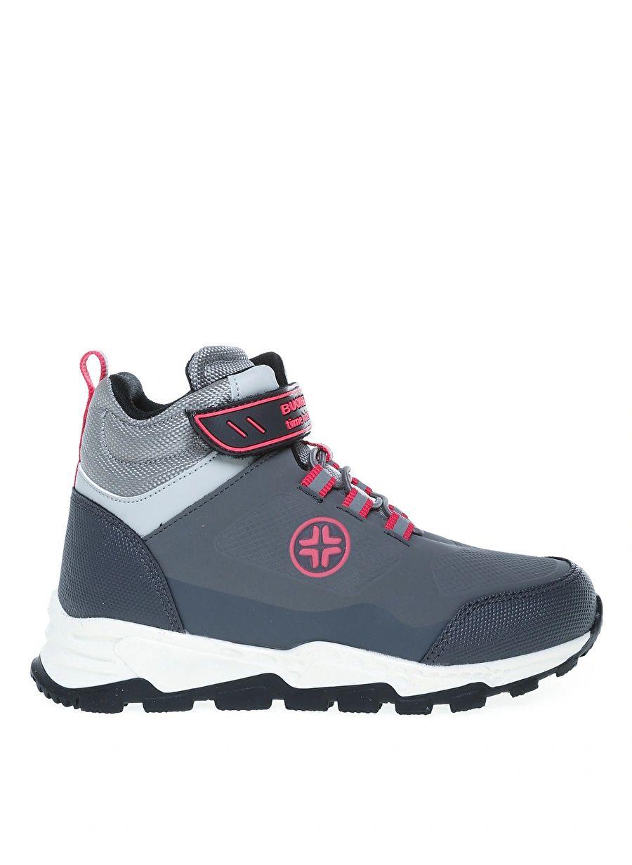 Buckhead BUCK4078-GREY - FUCHSIA PETER JR BOT ÇOCUK SPOR AYAKKABI