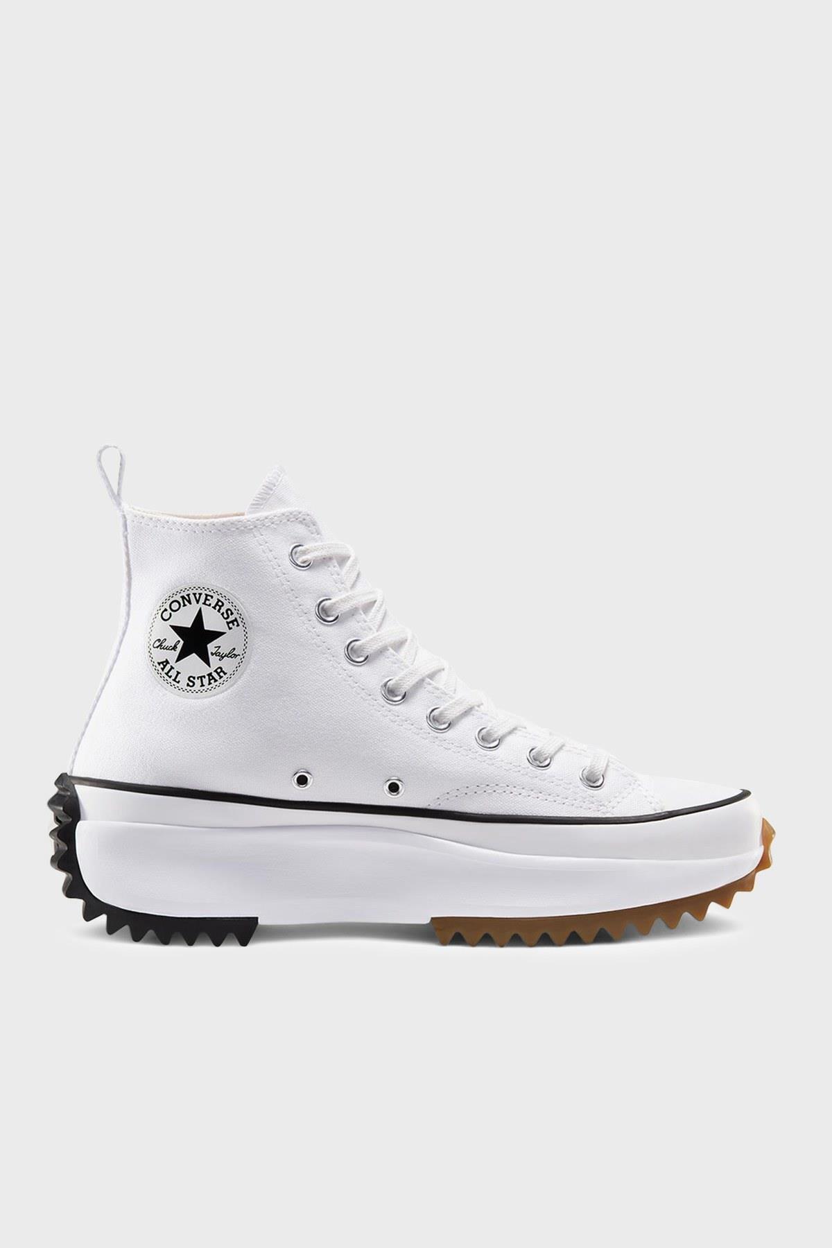 converse 166799c RUN STAR HIKE HI BEYAZ GÜNLÜK SPOR AYAKKABI