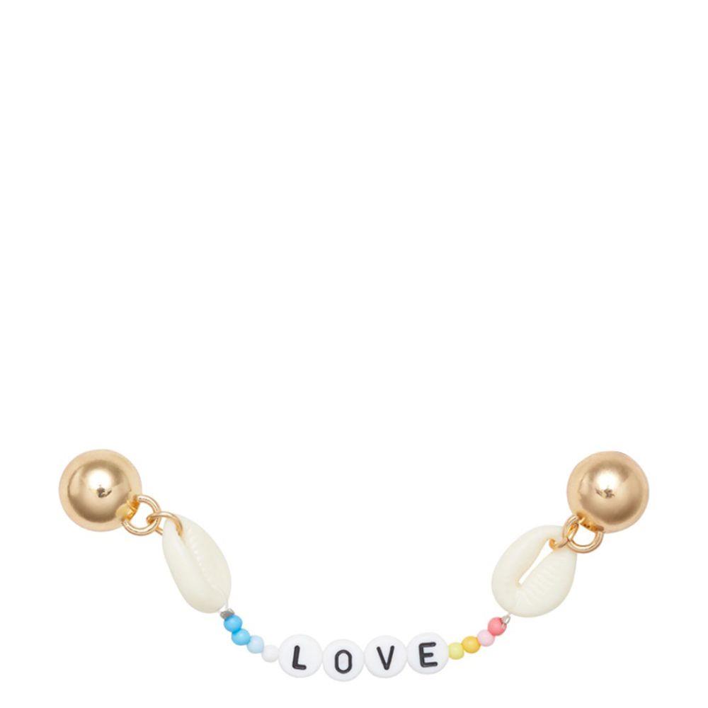 crocs 10008250-1 LOVE CHARM CHAIN JIBBITS CROCS TERLİK SÜSÜ