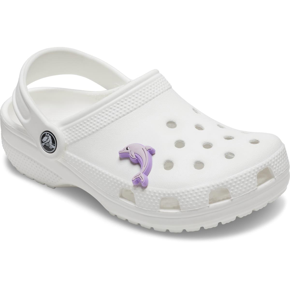 crocs 10011742-1 PURPLE DOLPHIN JIBBITS CROCS SÜS TOKA