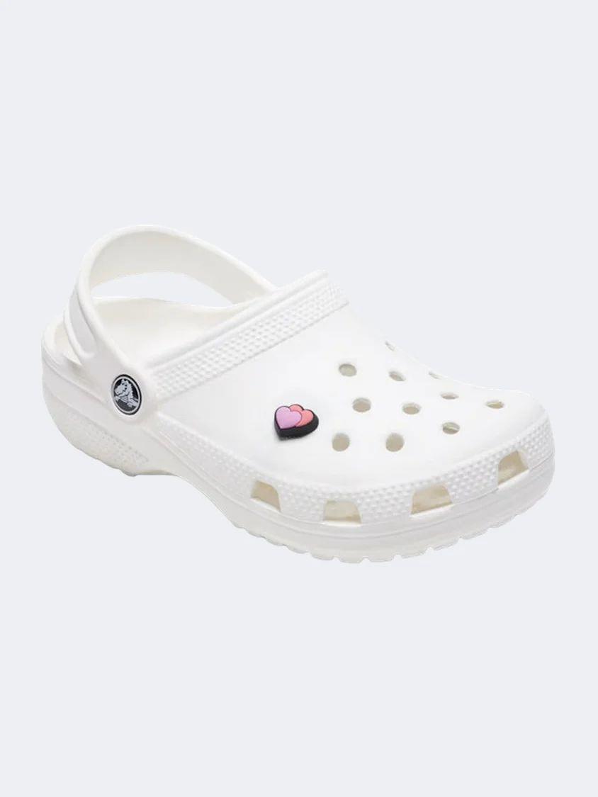 crocs 10013531-1 TINY DOUBLE HEART JIBBITS TOKA