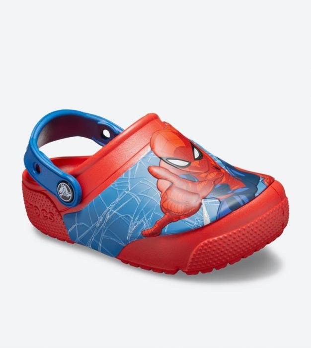 Crocs   205506-8C1 SPİDERMAN LIGHTS IŞIKLI ÇOCUK BEBEK SANDALET TERLİK
