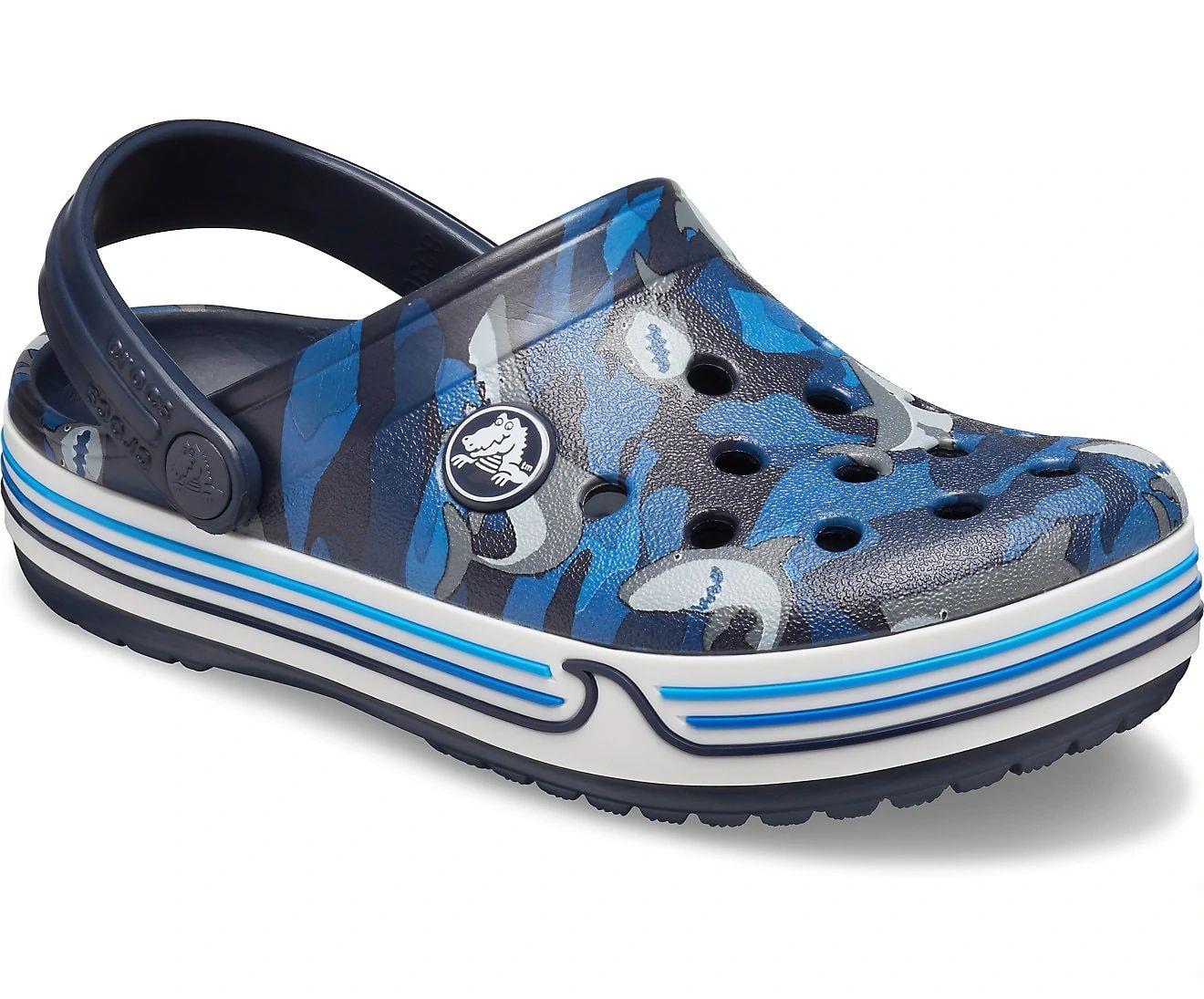 Crocs 206152-410 CROCBAND SHARK CLOG ÇOCUK TERLİK SANDALET