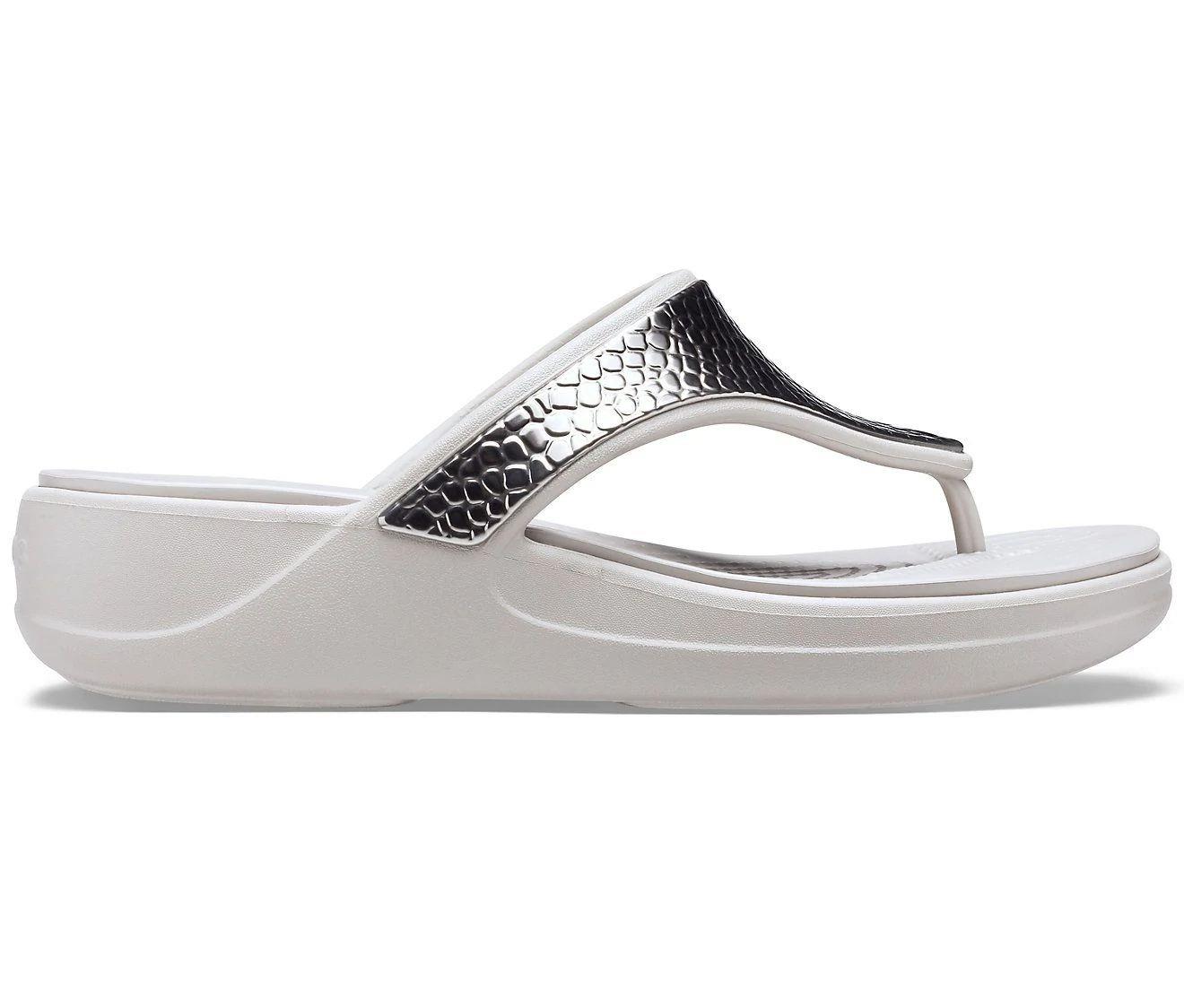 Crocs 206303-0GO MONTEREY METALLIC PARMAK ARASI BAYAN TERLİK