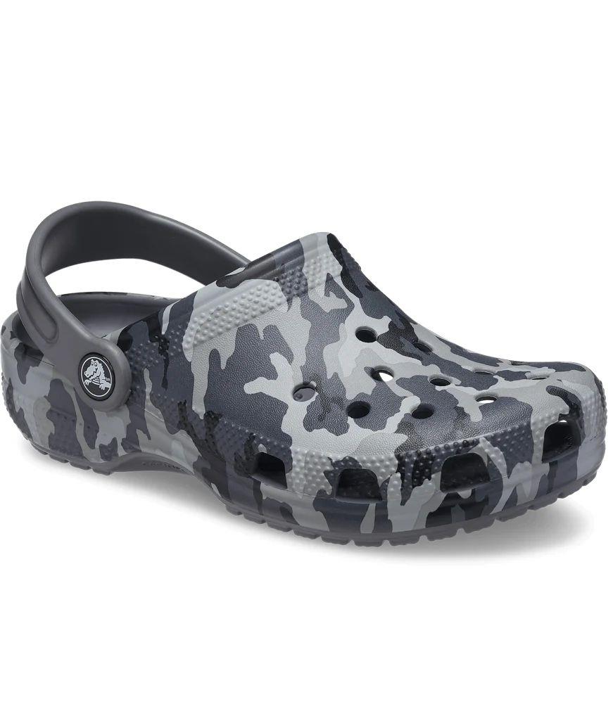 crocs 207593-097 CLASSIC CAMO CLOG ÇOCUK SANDALET TERLİK