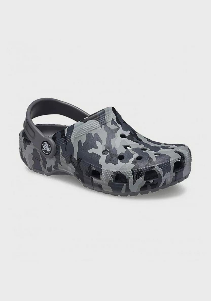 crocs 207594-097 CLASSIC CAMO CLOG ÇOCUK SANDALET TERLİK
