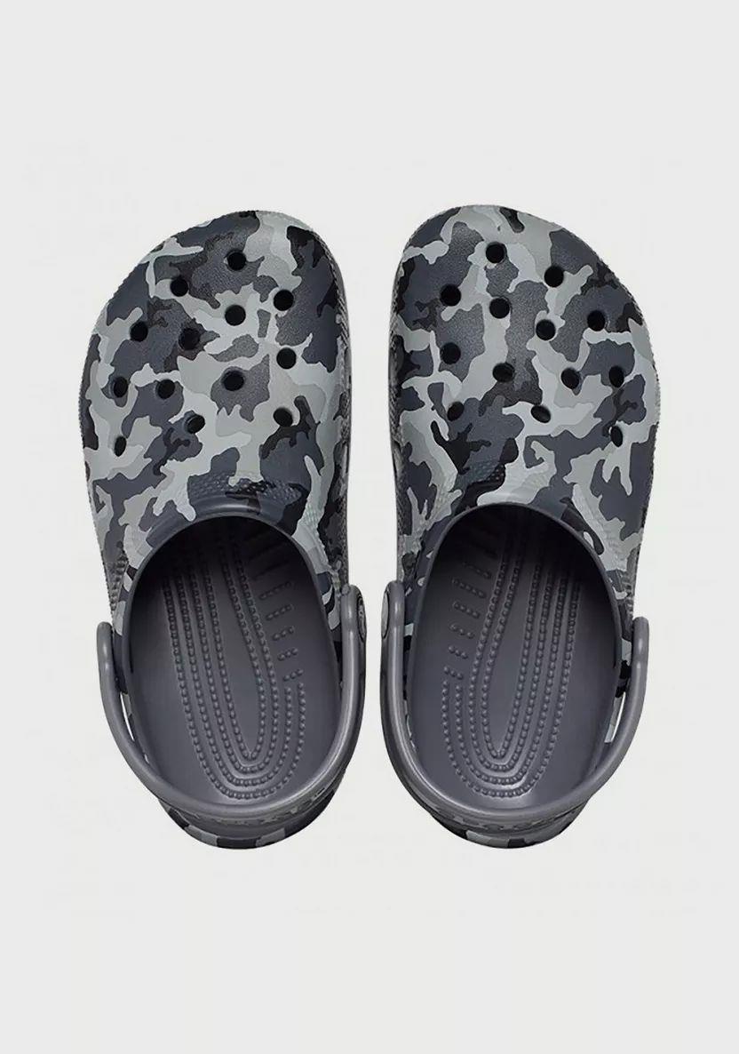 crocs 207594-097 CLASSIC CAMO CLOG ÇOCUK SANDALET TERLİK