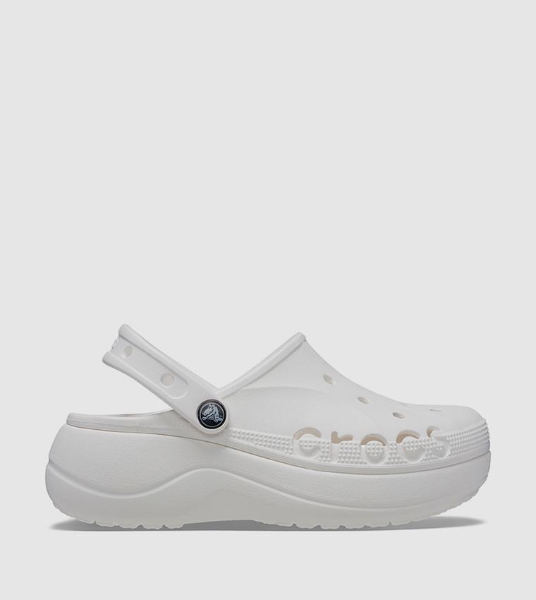 crocs 208186-100 BAYA CLOG PLATFORM TABAN TERLİK SANDALET