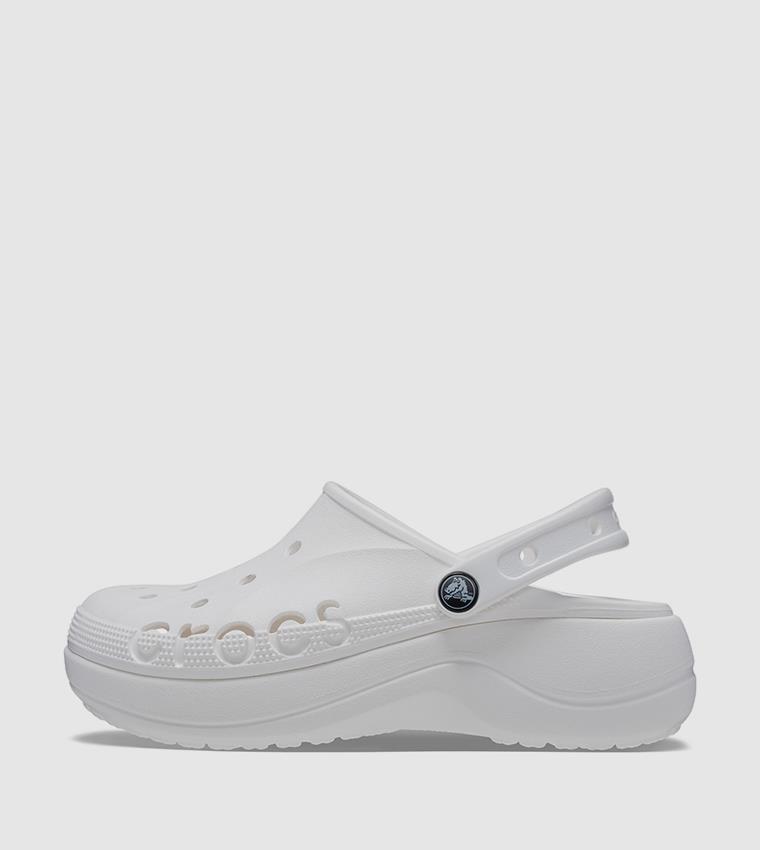 crocs 208186-100 BAYA CLOG PLATFORM TABAN TERLİK SANDALET