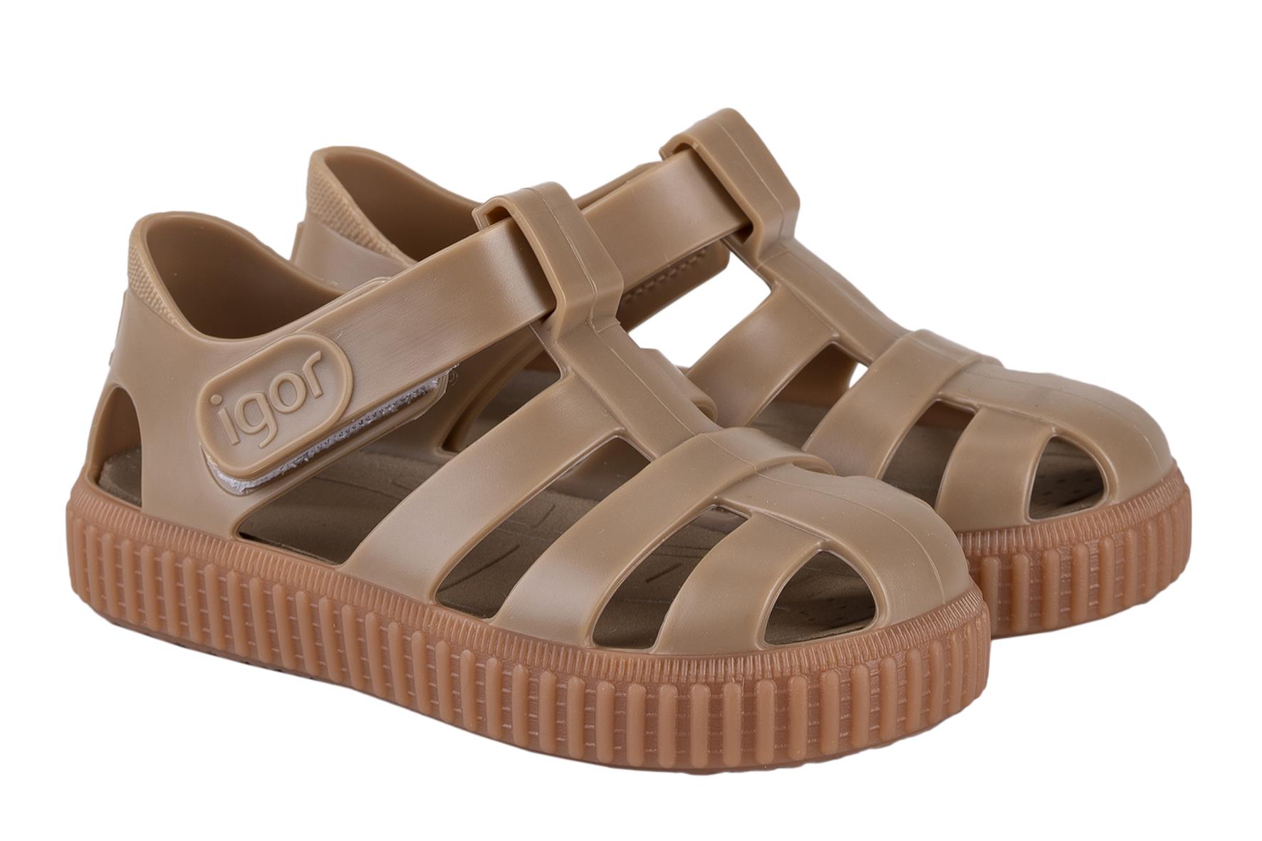 igor S10291-183 NICO CARAMELO ÇOCUK BEBEK SPOR SANDALET