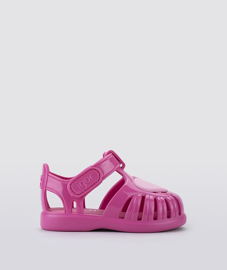 igor S10310-007 TOBBY GLOSS LOVE ÇOCUK SANDALET TERLİK