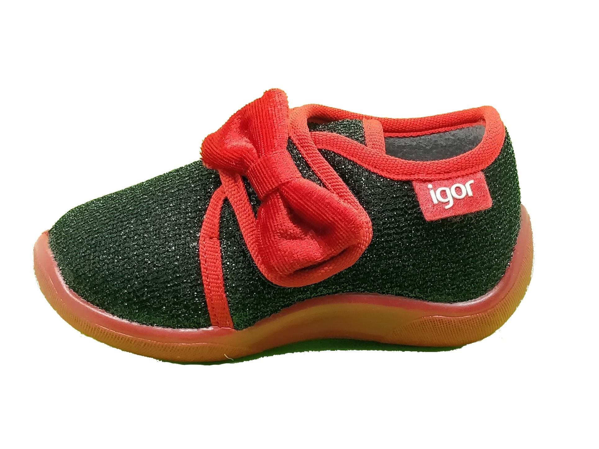 İgor W20115-BLACK/RED W20115 SNOOPY SHINY SPOR ÇOCUK PANDUF AYAKKABI