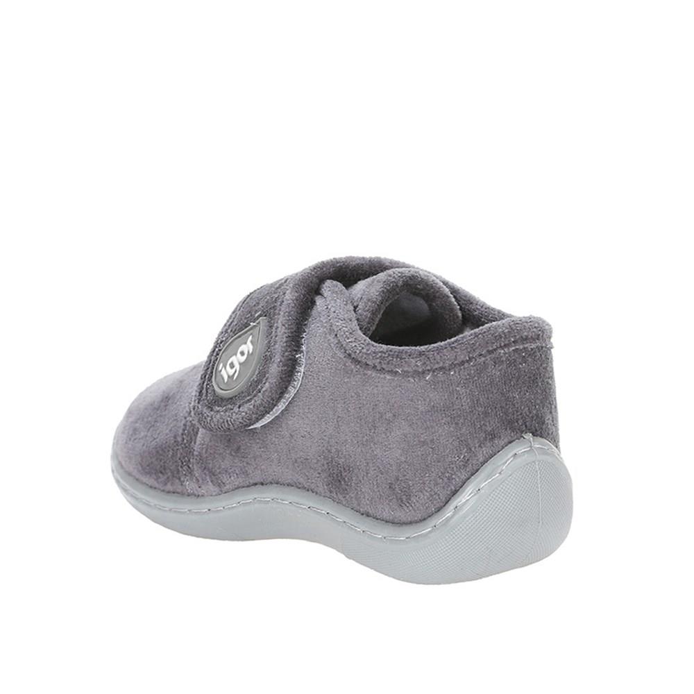 İgor W20119-GREY W20119 SNOOPY MONO BEBEK PANDUF AYAKKABI