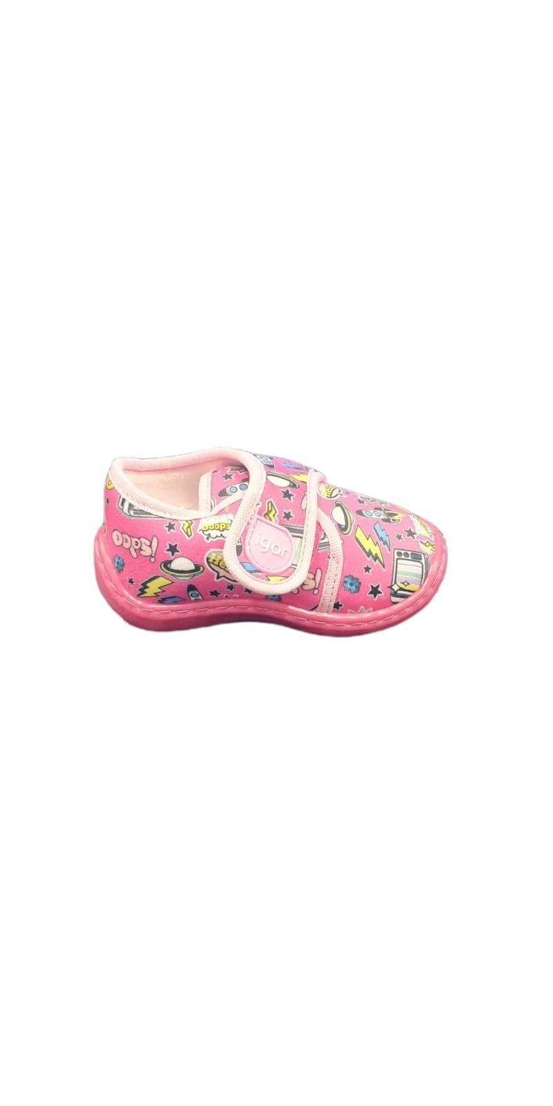 igor W20123-GIRLY SNOOPY PRINT BEBEK PANDUF AYAKKABI
