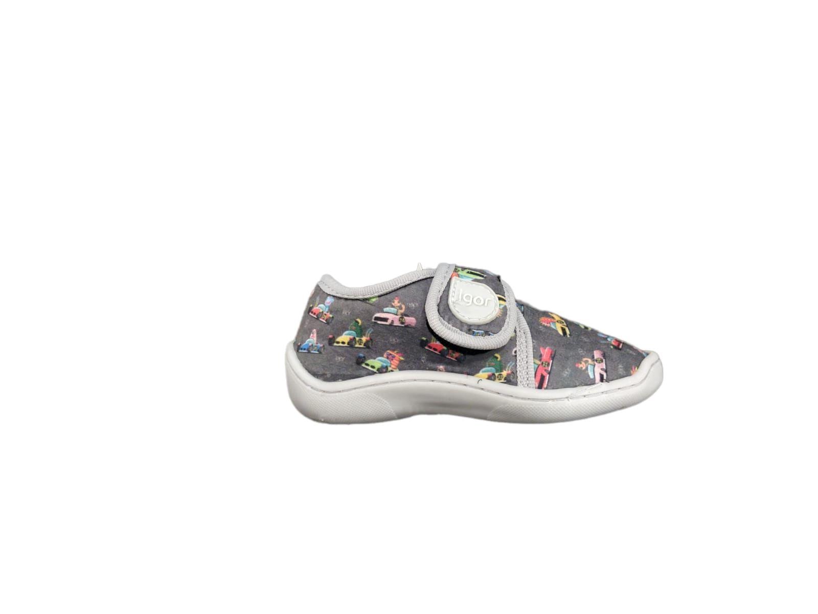igor W20125-Grey-Formula SNOOPY ART ÇOCUK PANDUF AYAKKABI