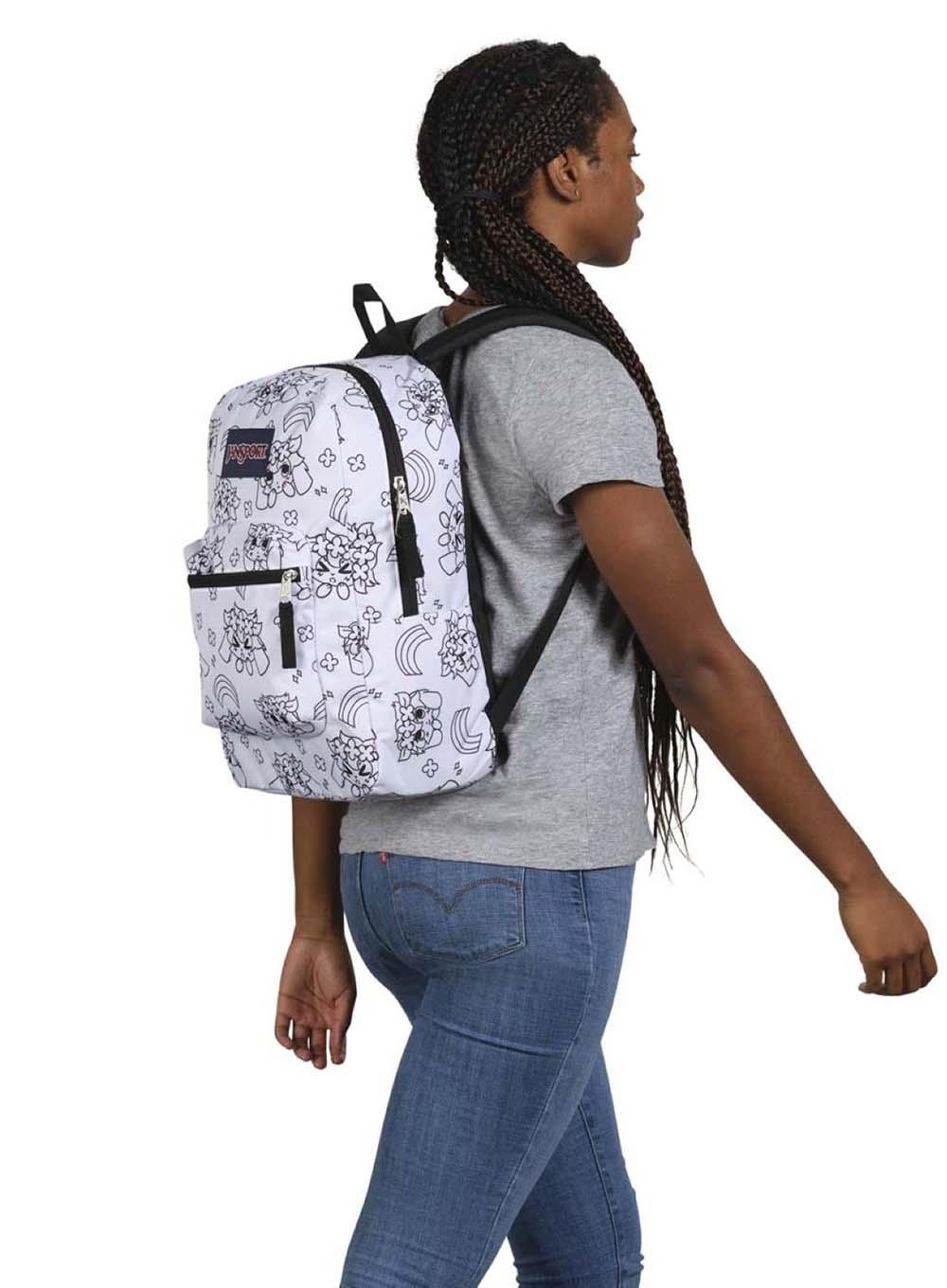 jansport EK0A5BAI5E91 CROSS TOWN SIRT VE OKUL ÇANTASI