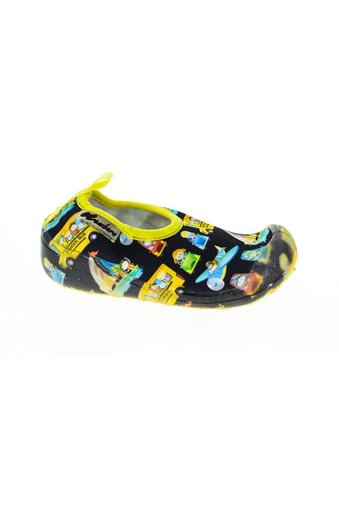 Newborn NAQ1010 CHILDS NAQ1010 AQUA - SIYAH.SARI ÇOCUK DENİZ HAVUZ AYAKKABISI