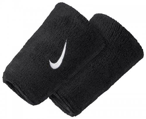 nike N.NN.05.010.OS SWOOSH DOUBLEWIDE WRISTBANDS 2 PK HAVLU BİLEKLİK 2'Lİ