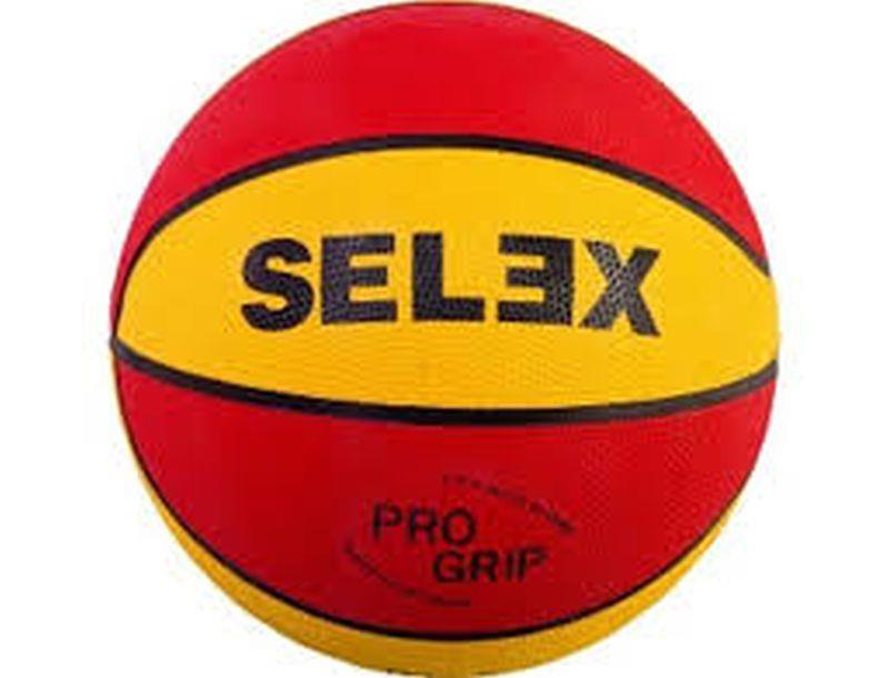 Selex BT-7 YELLOW-RED BASKETBOL TOPU BT - 7 WHITE - BLUE