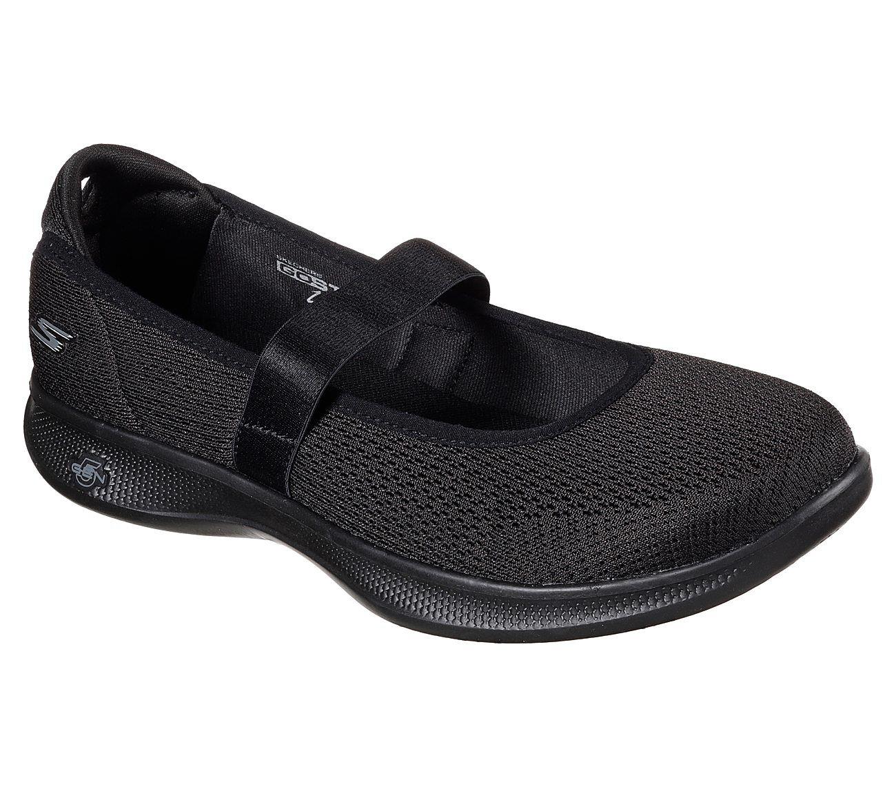 Skechers 14482 BBK GO STEP LITE - BLOOMING SPOR YÜRÜYÜŞ AYAKKABI