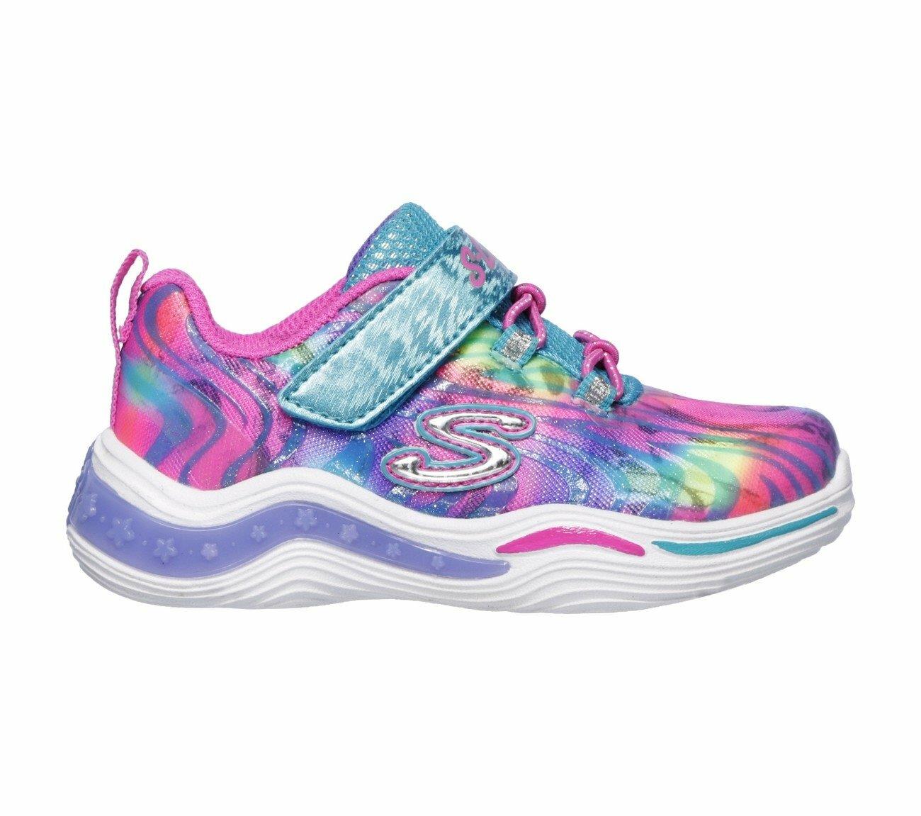 Skechers 20203N MLT POWER PETALS - FLOWERSPARK ÇOCUK SPOR IŞIKLI AYAKKABI