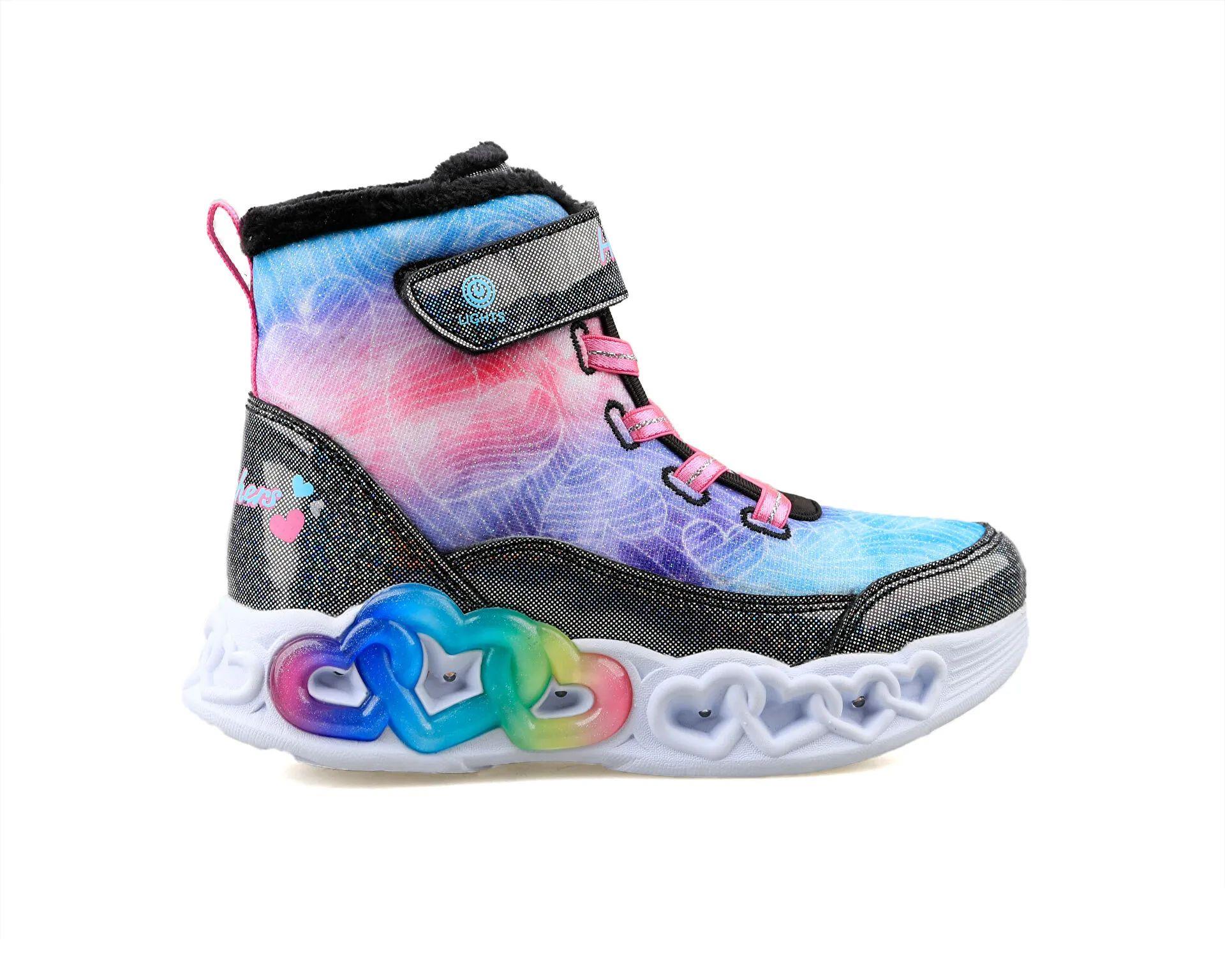 Skechers 303054L BKMT INFINITE HEART LIGHTS - LOVIN HEARTS ÇOCUK SPOR AYAKKABI