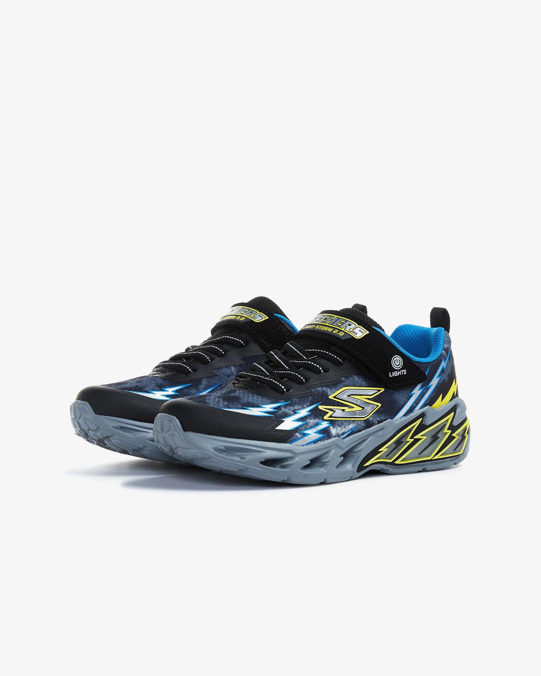 skechers 400150L BKBL LIGHT STORM 2.0 ÇOCUK SPOR AYAKKABI