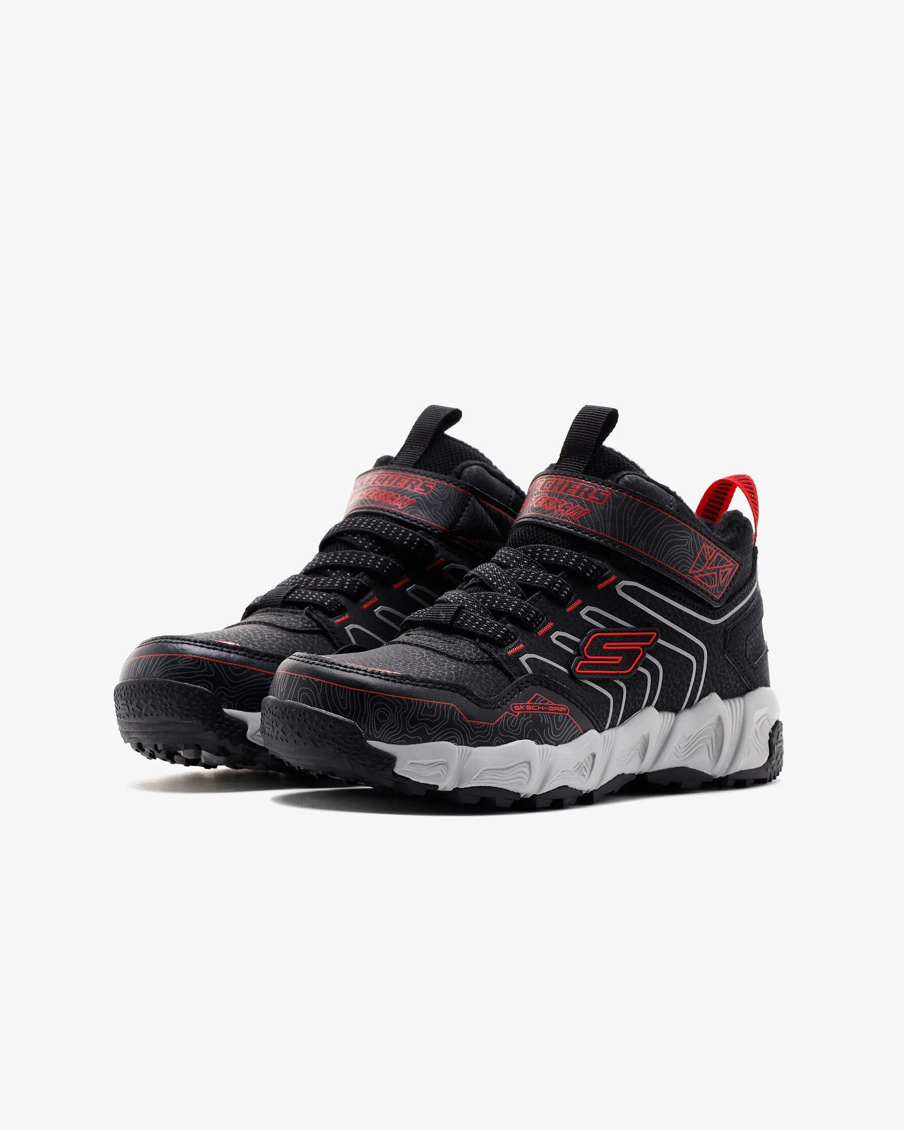 Skechers 406422L BKRD VELOCITREK-COMBEX ÇOCUK SPOR AYAKKABI
