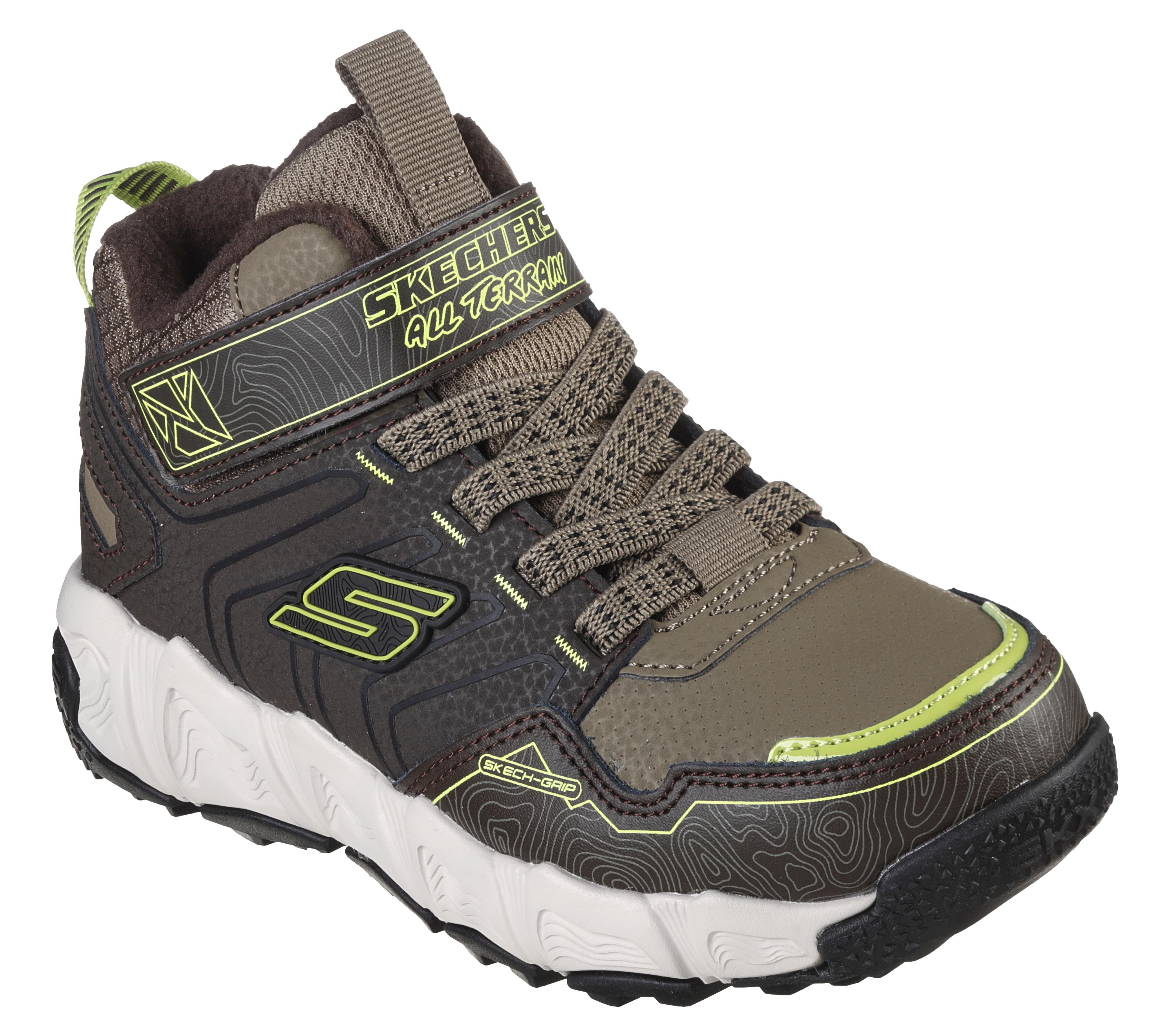 Skechers 406422L BRN VELOCITREK-COMBEX ÇOCUK SPOR AYAKKABI