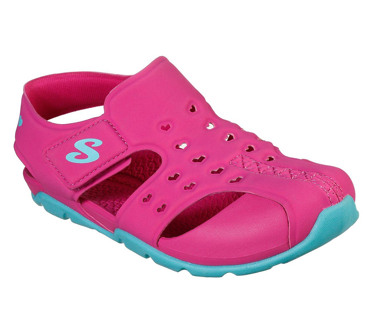 Skechers 86624L HPAQ SIDE WAVE - HEART BLISS ÇOCUK SPOR SANDALET