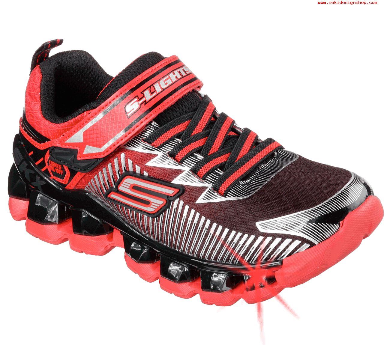 Skechers 90293L RDBK FLASHPOD - SCORIA IŞIKLI ÇOCUK SPOR AYAKKABI