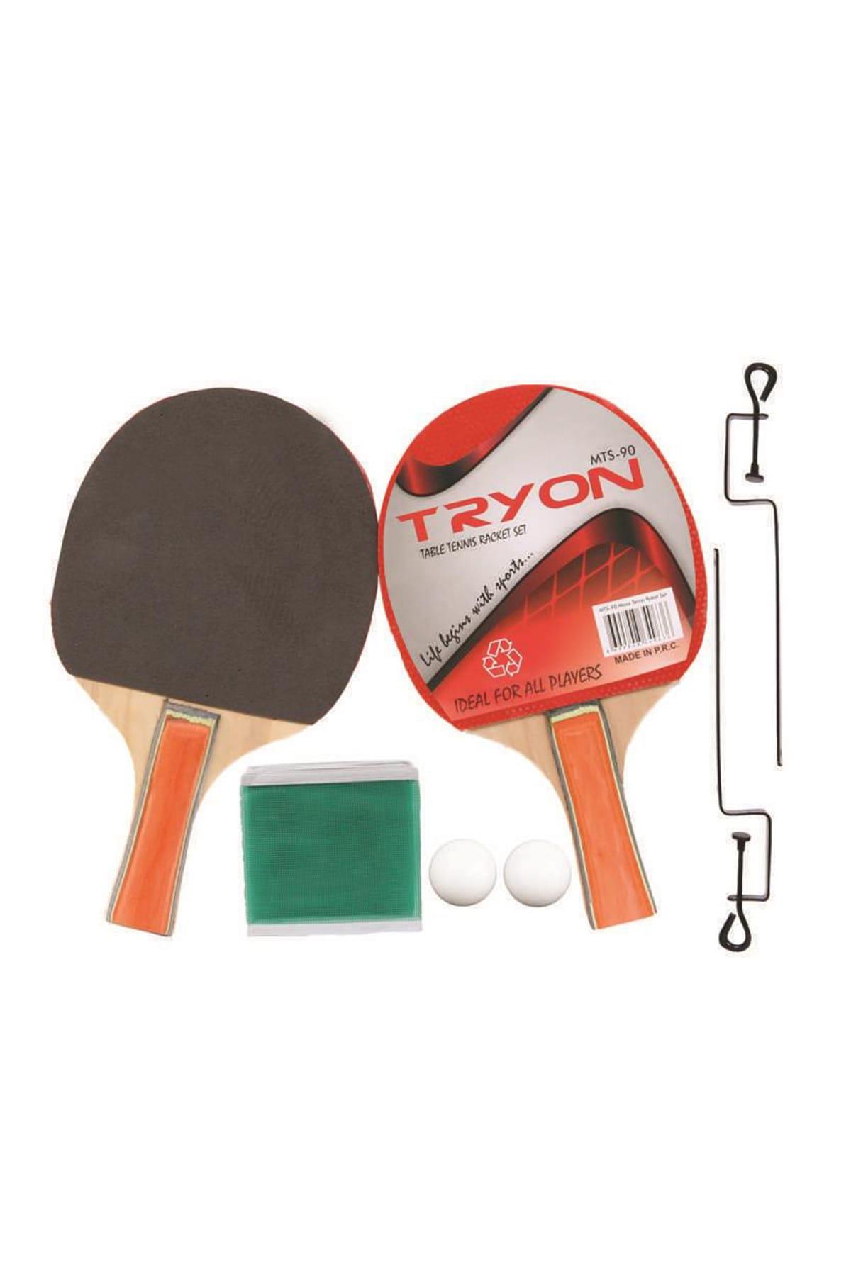 Tryon MTS-50 MASA TENİSİ RAKET SETİ 2RK.3 TOP