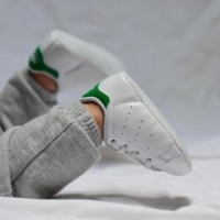 Adidas B24101 STAN SMITH CRIB BEBEK PATİK AYAKKABI