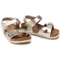 birkenstock 1014829 - ELECTRIC METALLIC GOLD RIO KIDS BF ÇOCUK TERLİK