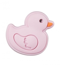 crocs 10010097-1 PINK RUBBER DUCKY JIBBITS CROCS SÜS TOKA