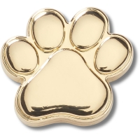 crocs 10012310-1 GOLD DOG PAW JIBBITS CROCS SÜS TOKA