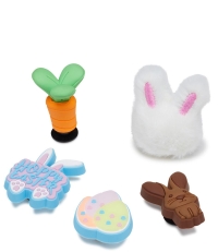 crocs 10012960-1 HOPPY EASTER 5 PACK JIBBITS CROCS TERLİK SÜSÜ
