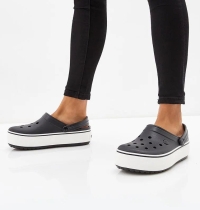 Crocs   205434-066 CROCBAND PLATFORM TABAN TERLİK SANDALET