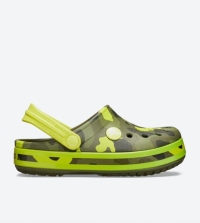 Crocs   205532-738 CROCBAND MULTİGRAPHİC ÇOCUK BEBEK SANDALET TERLİK