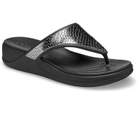 Crocs 206303-0GQ MONTEREY METALLIC PARMAK ARASI BAYAN TERLİK