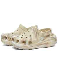 crocs 208265-2Y3 CLASSIC CRUSH MARBLED CLOG SANDALET