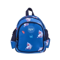 igor BP10001-SHR/MAVİ SHR-SHARK ANAOKUL SIRT ÇANTASI