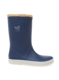 igor W10207-050 SPLASH NAUTICO İÇİ KÜRKLÜ ÇOCUK YAĞMUR ÇİZMESİ