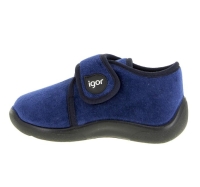 İgor W20113-NAVY W20113 SNOOPY VELVET SPOR ÇOCUK PANDUF AYAKKABI