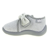 İgor W20115-SILVER W20115 SNOOPY SHINY SPOR ÇOCUK PANDUF AYAKKABI