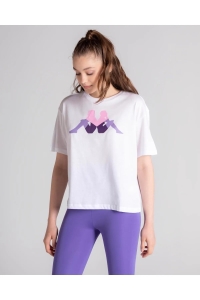 kappa 331F4TW-001 AUTHENTIC SAMA KADIN SPOR T-SHIRT